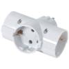 SAS Πολύμπριζο Ταφ 3 Θέσεων 230V 16A 3500W SAS 100-15-007 SAS Πολύμπριζο Ταφ 3 Θέσεων 230V 16A 3500W SAS 100-15-007